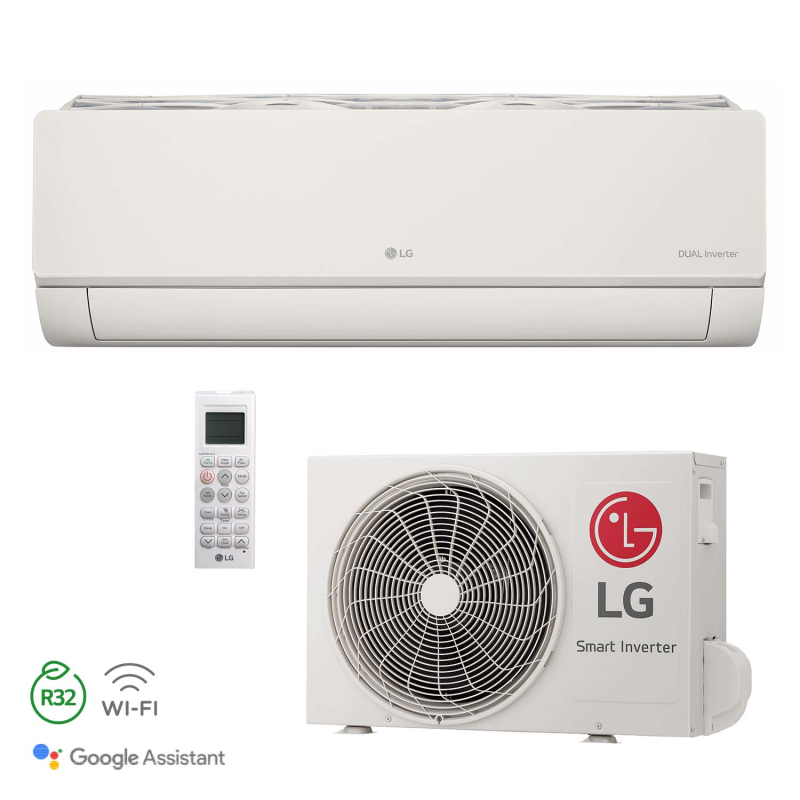 LG Airco AB12BK R32 3.5kW SET LG ARTCOOL Beige UVnano