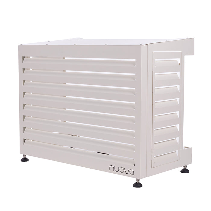 Airconditioner cover louvre basis wit 100*75*50