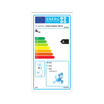 Ariston Lydos Hybrid Warmtepompboiler Energieklasse A+ 100 liter – 230 volt