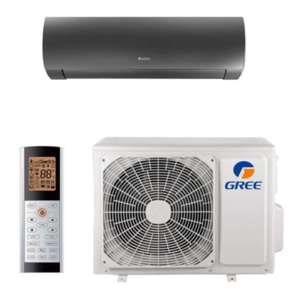 Gree Fairy Black 7.0kW/24000Btu WiFi A++ (Zwart)